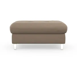 sit&more Hocker Marano mit Stauraum 102 x 43 x 67 cm Grau