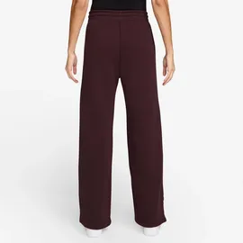 Nike Sportswear Phoenix Fleece High-Waist Jogginghose, rot - burgundy crush/sail M