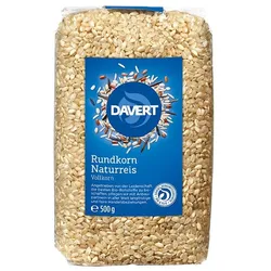 Davert - Rundkorn Naturreis 500 g