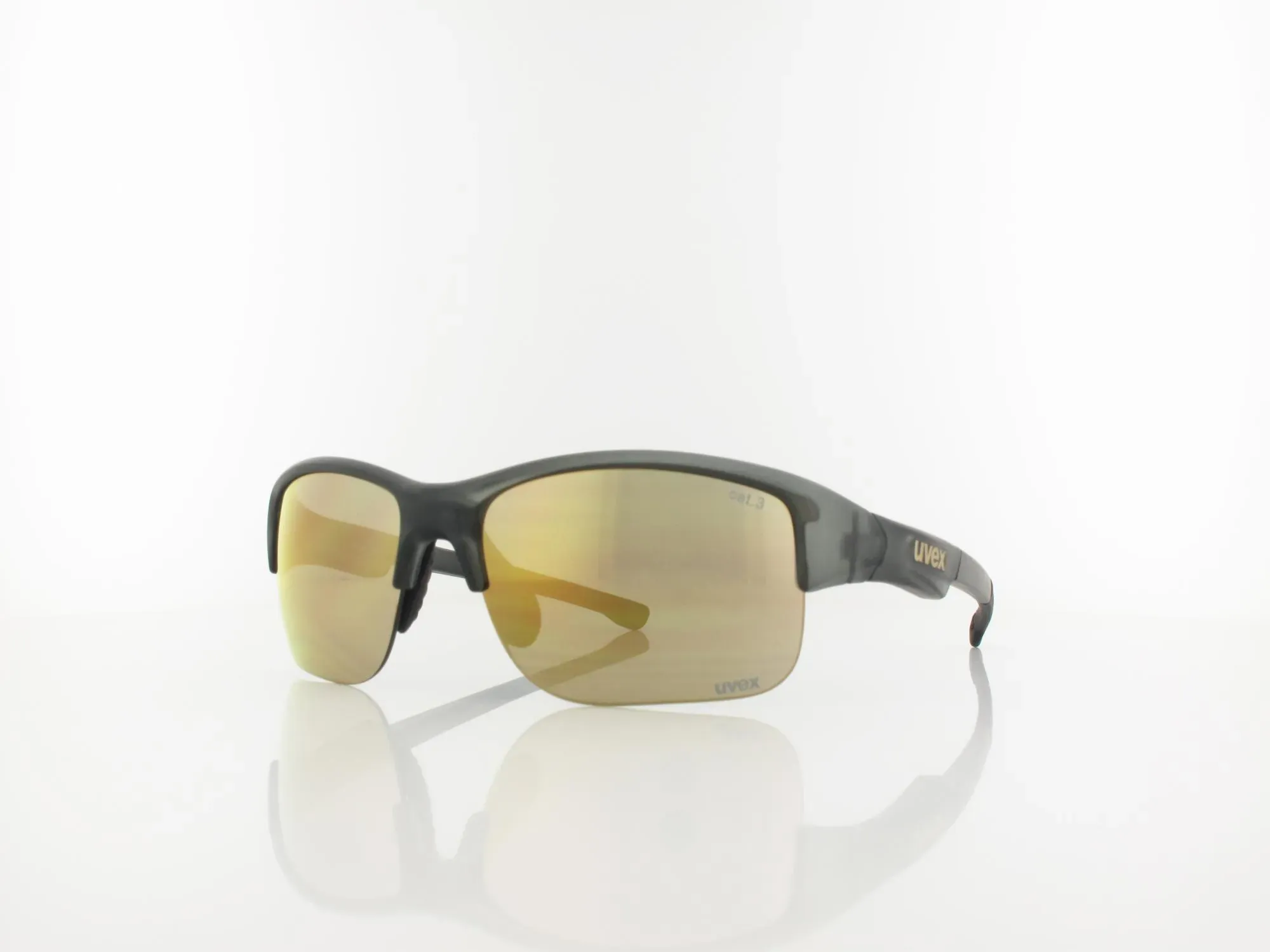 UVEX RXc 4200 9063 1525 62 grey matt translucent / gold mirror