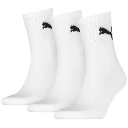 Puma Short Crew Sportsocken 3-Pack weiß - 39-42