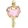 Pandora Liebesschlüssel opalisierend rosa 764349C01