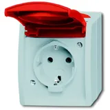 Busch-Jaeger Schuko-Steckdose 20 EW ocean grau/blaugrün 1 St.