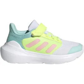 adidas Tensaur Run 2.0 Kids Cloud White/Clear Pink/Hi-Res Yellow 31