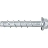 Upat - Betonschraube Ucs 8 X 55 Mm, Außensechskant, Stahl Verzinkt, Torx, Tx40/sw13, Sechskantkopf + Angeformte Unterlegscheibe