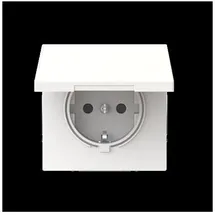 Busch-Jaeger Schuko-Steckdose 1 Weiß 1 St.