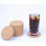 20 STK. korkuntersetzer rund 10cm Ø 5mm dick - tischset Kork untersetzer gläser Holz - glasuntersetzer Kork untersetzer Glass - tischdeko wohnungs zubehör - bierdeckel - korkplatte - tischuntersetzer