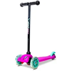 Yvolution: Dreiradroller mit leuchtenden Rädern - Rosa