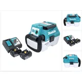 Makita DVC 750 LRG Akku Staubsauger LXT 18 V 67 mbar 7,5 l Brushless + 2x Akku 6,0 Ah + Ladegerät