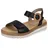 remonte Riemchensandalen Damen Schwarz 38