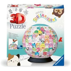 Ravensburger 3D Puzzle 11583 – Puzzle-Ball Squishmallows – Puzzleball aus dreidimensional geformten Puzzleteilen – ideales Geschenk für Erwachsene und