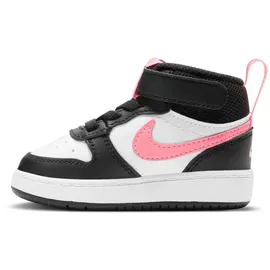 Nike Court Borough Mid 2 Baby-Sneaker 005 black/sunset pulse-white 21