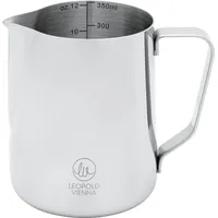 Leopold Vienna Salento 350ml Milchaufschäumkännchen silber