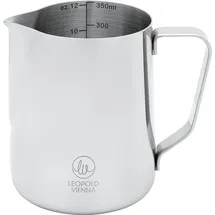Leopold Vienna Salento 350ml Milchaufschäumkännchen silber