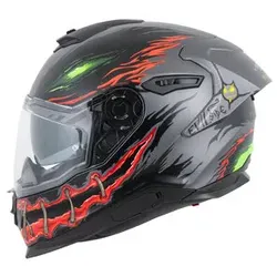Y.100 R Night Rider Motorradintegralhelm grau, S