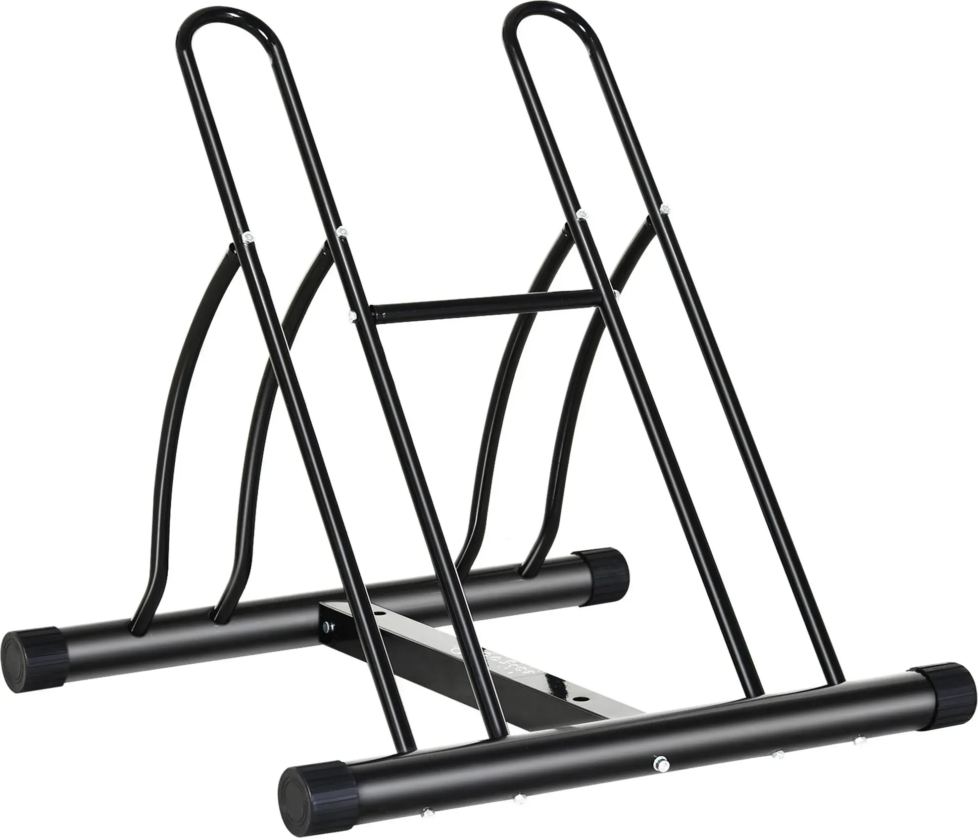 HOMCOM Fahrradständer Montageständer für Fahrräder, stabil aus Metall, schwarz, 60x54x57 cm, praktisches Zubehör   Aosom.de