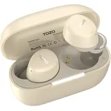 TOZO A1 Mini Bluetooth Kopfhörer 5.3 Kopfhörer Kabellos Bluetooth, In Ear Bluetooth Kopfhörer mit APP Steuerung, 30 Std Premium Sound, IPX5 Wasserdicht Kabellose Kopfhörer für kleine Ohren - Khaki