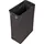 Wenko Corno Schwarz, Rollen und Griffen, aus Polyester, Fassungsvermögen 43 Liter