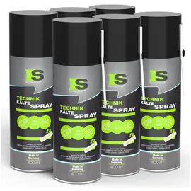 Spraytive 6x 400ml Kältespray Werkstatt: Eisspray Vereisungsspray bis -50°c