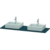 Duravit Konsole XSquare 160x55cm, bl m, m 2 Auss, Beck. beids.