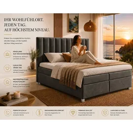 Best For Home Trinity 180 x 200 cm H3 Grau