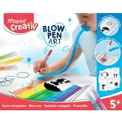 MAPED Puste-Stifte 21tlg. sortiert 846710 Blow Pen String Art