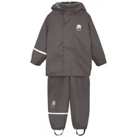 CelaVi Basic Solid Pu Langarm-set - Grey - 5 Jahre