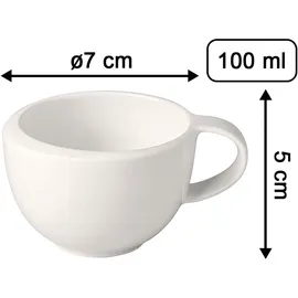 Villeroy & Boch Espressotasse 0,1 l Weiß 6 St.