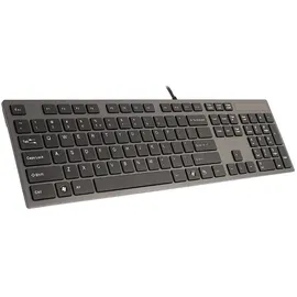 A4Tech KV-300H Tastatur USB QWERTY Schwarz, Grau - Tastaturen - Grey