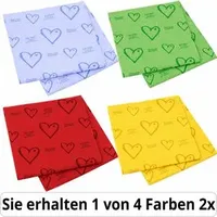 Gut&Günstig Geschirrtücher grün 35,0 x 35,0 cm, 2 St.
