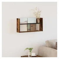 vidaXL Magazinregal Wandregal 60 x 12 x 30 cm Braun