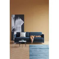 3-Sitzer INNOVATION LIVING TM "Nordham" Sofas Gr. B/H/T: 211cm x 83cm x 99cm, Webstoff, gleichschenklig, blau Sehr kompaktes Schlafsofa, Klassisches Sofa, Komfortables Bett