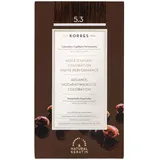 Korres Arganöl Haarcoloration 5.3 light honey chestnut 145 ml