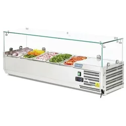 Polar Serie G Aufsatzkühlvitrine 5 X Gn1/4