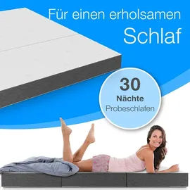 eloneo Gästematratze 160 x 200 cm H2 Polyester 4 St.