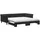vidaXL Tagesbett 100 x 200 cm Schwarz