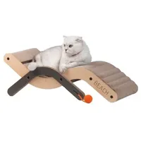 Canadian Cat Company Beach Chair Kratzmöbel 70 x 35 x 25 cm beige/braun