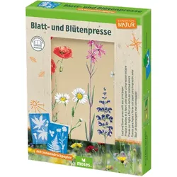 Blatt- und Blütenpresse mit Sonnendruckpapier - Expedition Natur
