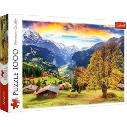 Puzzle 1000 Ein malerisches Alpendorf