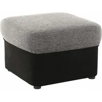 DOMO collection Polsterhocker »Sarafina«, grau