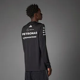 adidas MERCEDES - AMG PETRONAS FORMULA ONE TEAM DRIVER LONGSLEEVE schwarz|weiß 2XL