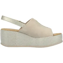 Rieker Plateau-Sandaletten Damen Beige 41