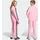 adidas FIREBIRD Jogginghose Light Pink 140