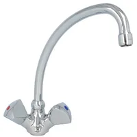 Heinrichschulte classic line Zweigriff Küchenbatterie Weiß