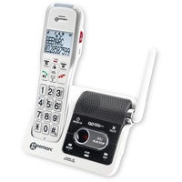 Geemarc Amplidect 595 U.L.E.- Hochverstärktes schnurloses Telefon mit Anrufer-ID, Anrufbeantworter und Blockierfunktion von Anrufern, kompatibel mit Hörgeräten, UK-Version