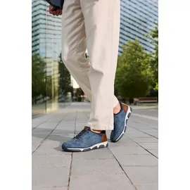 Rieker Slip-Ons Herren Blau/Braun 42