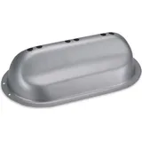 Städter Stollenbackhaube Metall silber we love baking