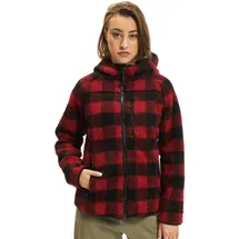 Brandit Textil Teddy Jacke Red / Black XL