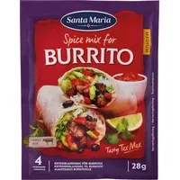 Santa Maria Burrito Gewürzmischung 20x28g – Würzige mexikanische Gewürzmischung für Burritos, Tacos & Tortillafüllungen, vegan, aromatisch & ideal für Tex-Mex Gerichte