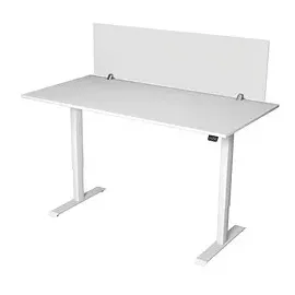 Kerkmann Tischtrennwand Move 19375210, weiß 160,0 x 45,0 cm, 1 St.